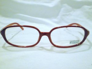 NEW GIANFRANCO FERRE  EYEGLASSES BRITE RED MOD.GF18602 53-16-135 MADE IN ITALY
