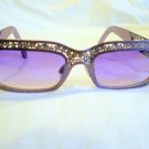 NEW CAVIAR COLLECTION SUNGLASSES  LAVENDER SWAROVSKI RHINESTONES MOD.6276