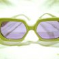 VINTAGE JACQUES ESTEREL 80'S LARGE DMC IVORY WHITE SUNGLASSES MADE  FRANCE