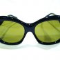 VINTAGE JACQUES ESTEREL 80'S LARGE DMC DARK BLUE SUNGLASSES MADE IN FRANCE HOT