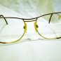 VINTAGE NEOSTYLE LARGE EYEGLASSES LARGE RED GOLD 56-16-135