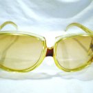 Vintage Ted Lapidus 54 France Paris  Oversized Sunglasses MADE IN FRANCE UNIQUE