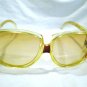 Vintage Ted Lapidus 54 France Paris  Oversized Sunglasses MADE IN FRANCE UNIQUE