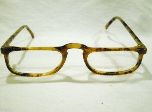 VINTAGE SILVER DOLLAR  READING EYEGLASSES LIGHT TORTOISE  50-16-150