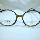 NEW  EYEGLASSES ORIGINAL TANN'S BY KEVLAR MULTICOLOR P-SHAPE 47-17-130