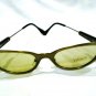 VINTAGE VERSACE VERSUS SUNGLASSES ANTIQUE GOLD MOD.L92 LIMITED CAT EYE