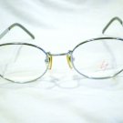 Vintage YOHJI YAMAMOTO EYEGLASSES METALLIC SILVER  MOD.51-5109  48-18-142