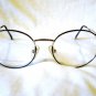 NEW  EYEGLASSES MAURICE ST.MICHEL BROWN GOLD 53-18-140 SPRING HINGES ITALY