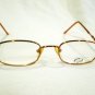 NEW SMALL  EYEGLASSES CE-TRU PINK GOLD 44-18-135 SPRING HINGES