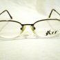 VINTAGE JAZZ BY EUROPA INTERNATIONAL  EYEGLASSES PEWTER MULTICOLOR VERY UNIQUE