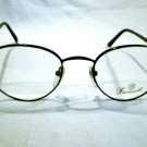 VINTAGE FACONNABLE  EYEGLASSE TORTOISE BLACK 49-22-135 HAND MADE