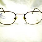 NEW  EYEGLASSES ELASTA SAFILO EYEWEAR BRONZE BROWN 48-19-140  SPRING HINGES