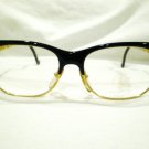 VINTAGE Authentic CHRISTIAN LACROIX  EYEGLASSES BLACK GOLD UNIQUE