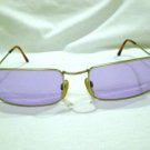Vintage RED ROSE SUNGLASSES MOD.77 PEWTER MADE IN JAPAN RARE