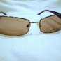 NEW  SUNGLASSES ROMEO GIGLI BROWN  BURGUNDY 58-17-135  MADE IN ITALY