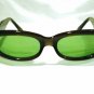 VINTAGE GIANNI VERSACE SUNGLASSES GRAY BLACK MOD.293/A MADUSA LOGOS
