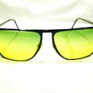 Vintage GIANFRANCO FERRE SUNGLASSES MOD.40 ALUTANIUM BLACK MADE IN ITALY RARE