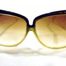AUTHENTIC VINTAGE PIERRE LEMAN R LARGE  70'S SUNGLASSES BROWNROSE FRANCE