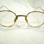NEW  EYEGLASSES SLOGAN EYEWEAR  P-SHAPE MAT GOLD MOD..93230 48-22-140