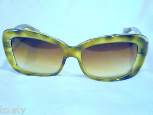 PAUL SMITH PS-385  OLIVE GRAY SUNGLASSES NEW AUTHENTIC  55-16-135