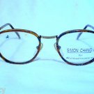 NEW EYEGLASSES  SIMON CHANG TORTOISE ANTIQUE GOLD  MOD.19 48-19-130