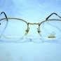 VINTAGE FACONNABLE   EYEGLASSES RIMLESS MAT GOLD  MOD. STITCH 50-21-140