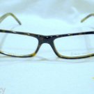 NEW EYEGLASSES ENRICO COVERI  DARK TORTOISE  MOD.308 53-15-140