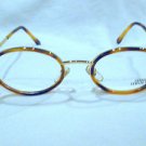 VINTAGE GIANNI VERSACE EYEGLASSES  GOLD TORTOISE MOD.H24 MADE IN ITALY