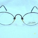Vintage JEAN PAUL GAULTIER JPG BLACK EYEGLASSES MOD.55-0175 49-21-145