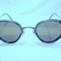 VINTAGE INDIAN SUNGLASSES MARBLE BLUE ANTIQUE SILVER 46-26-145 ONE OF THE KIND