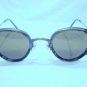 VINTAGE INDIAN SUNGLASSES MARBLE BLUE ANTIQUE SILVER 46-26-145 ONE OF THE KIND