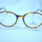NEW RODENSTOCK EYEGLASSES TORTOISE P-SHAPE 45-17-135 UNIQUE MADE IN ITALY