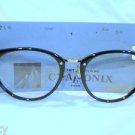 VINTAGE MONT BLANC CHAMONIX FRANCE  EYEGLASSES .BLACK GOLD 54-15-145