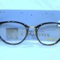 VINTAGE MONT BLANC CHAMONIX FRANCE EYEGLASSES .BLACK GOLD 54-15-145