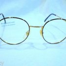 POLO  RALPH  LAUREN EYEGLASSES MOD.PREP200 GOLD BLACK 47-20-135 SPRING HINGES