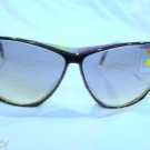 Vintage 80's RODENSTOCK  Designer Sunglasses BLACK MULTYCOLOR 62-12-135