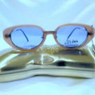 JEAN PAUL GAULTIER JPG SUNGLASSES  MAGNETIC CLIP-ON EYEGLASSES  SILVER PURPLE