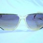 VINTAGE NINA RICCI PARIS SUNGLASSES GREEN GOLD CLEAR HAND MADE IN FRANCE
