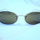 NEW TRUSSARDI RIMLESS FASHION SUNGLASSES PEWTER 51-20-140 MADE IN ITALY