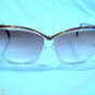 VINTAGE COURREGES  SUNGLASSES PEARL BROWN WHITE CLEAR MADE IN FRANCE