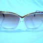 VINTAGE COURREGES SUNGLASSES PEARL BROWN WHITE CLEAR MADE IN FRANCE