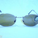 VINTAGE BAUSCH & LOMB I'S SUNGLASSES GLASS G-15 LENSES ANTIQUE SILVER MOD.W2084