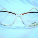 VINTAGE RODENSTOCK  EYEGLASSES MULTICOLOR CLEAR GOLD MOD.JANE 58-15-135
