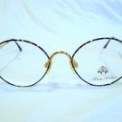 Vintage BROOKS BROTHERS EYEGLASSES  GOLD TORTOISE  51-19-135 SPRING HINGES