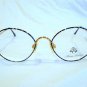 Vintage BROOKS BROTHERS EYEGLASSES  GOLD TORTOISE  51-19-135 SPRING HINGES