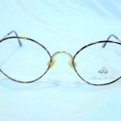 Vintage BROOKS BROTHERS EYEGLASSES MAT GOLD TORTOISE  51-19-135 SPRING HINGES