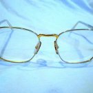 Vintage OF LONDON EYEGLASSES GOLD  54-20-140 MADE IN FRANCE