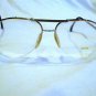 Vintage ZEISS EYEGLASSES RIMLESS AVIATOR GOLD SILVER 58-16-140 W.GERMANY