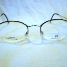 NEW RODENSTOCK RIMLESS EYEGLASSES GUNMETAL 49-20-145 MOD.R2413