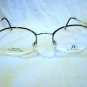NEW RODENSTOCK RIMLESS EYEGLASSES GUNMETAL 49-20-145 MOD.R2413